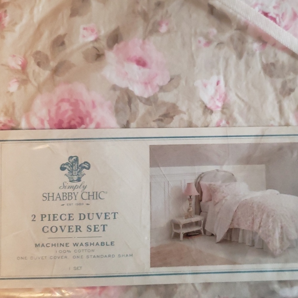 🆕️Simply Shabby Chic 2 Pcs Duvet Cover Set